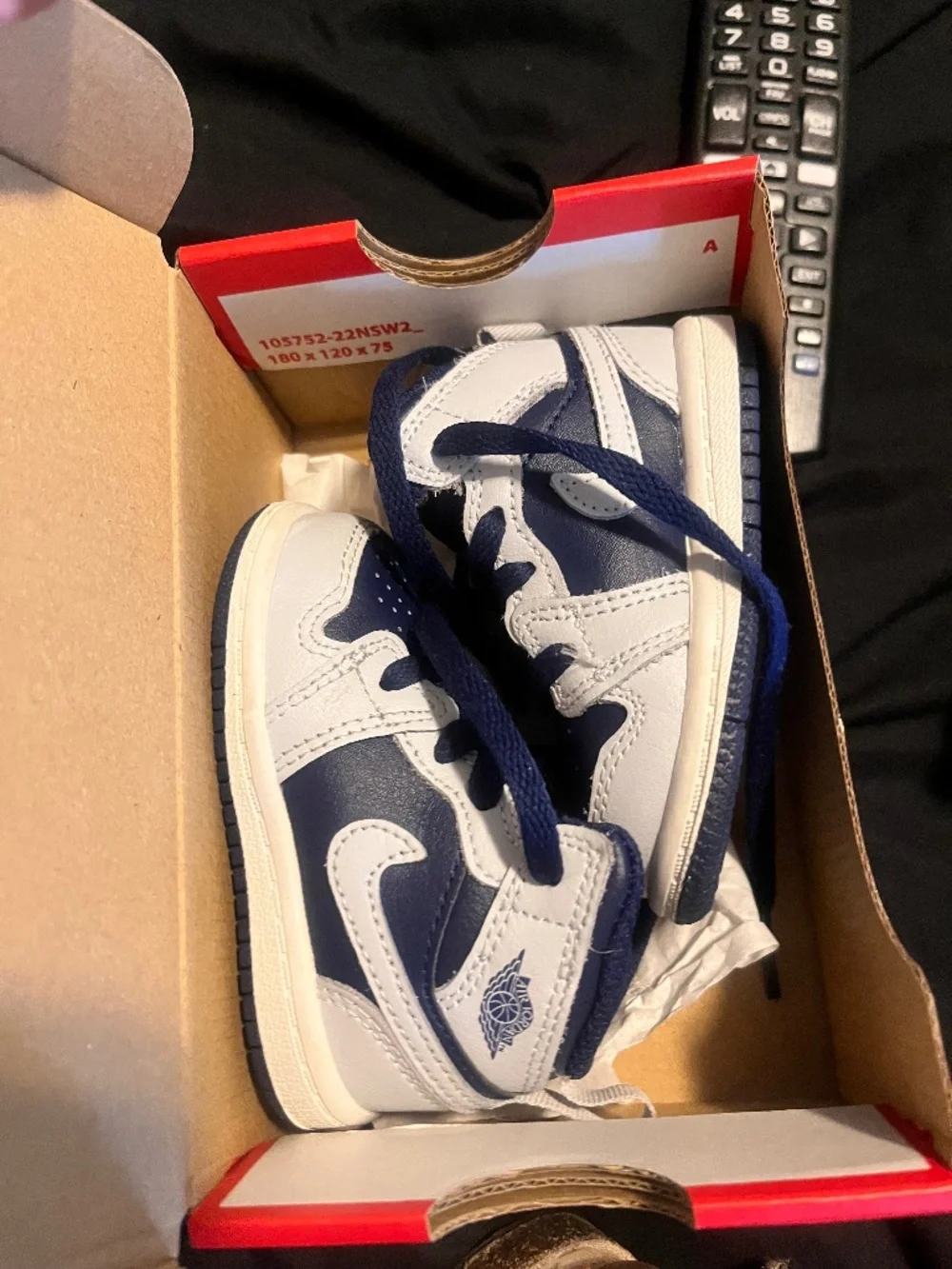 Light blue & navy ones